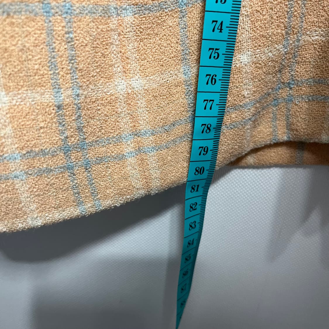 셀린느 빈티지 체크 울 자켓 상품이미지9