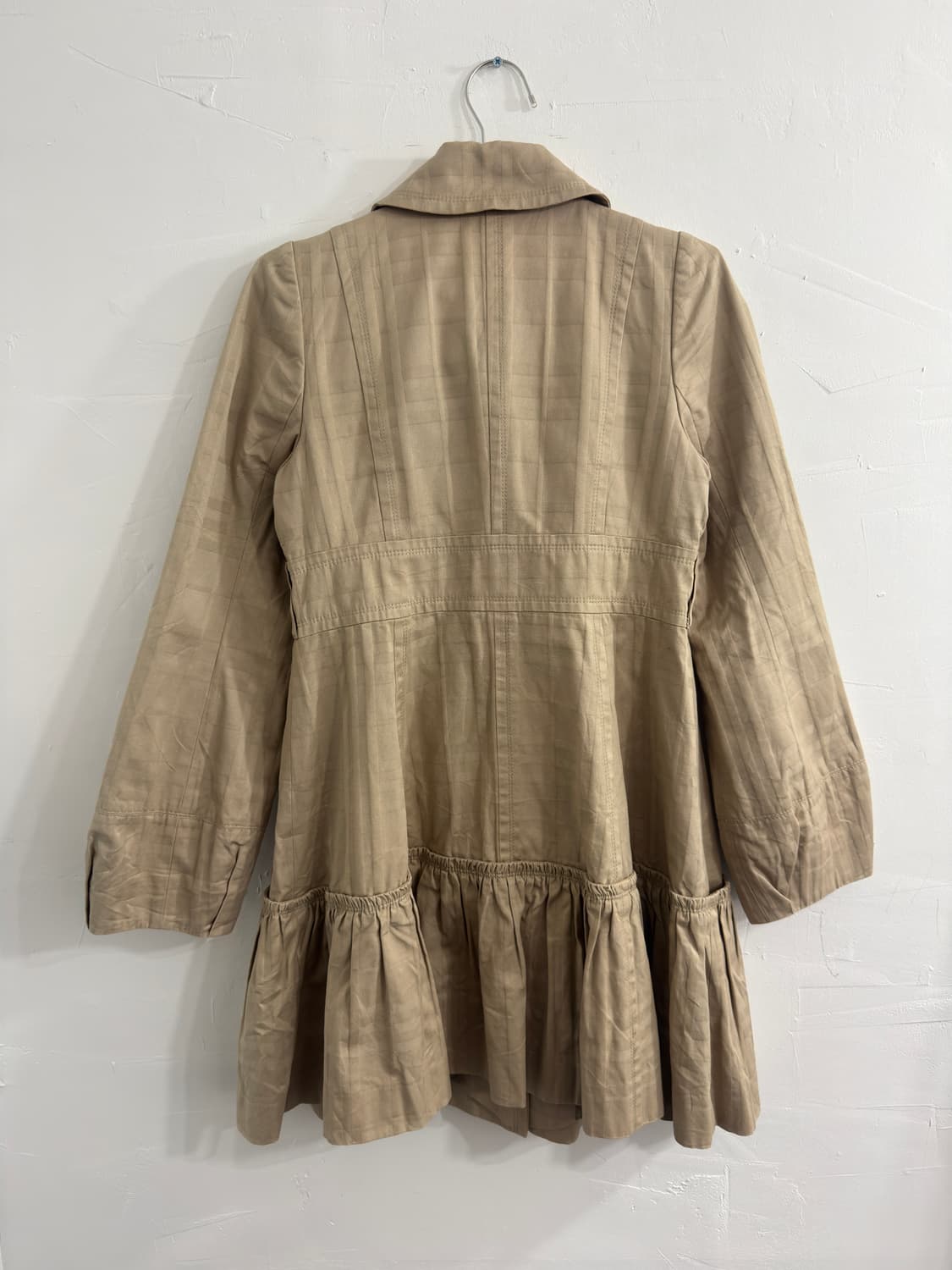 burberry blue label pleats detail coat 상품이미지5