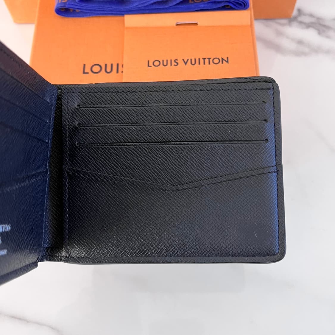 [S급/정품] 루이비통 반지갑 슬렌더 월릿 이클립스 상품이미지4