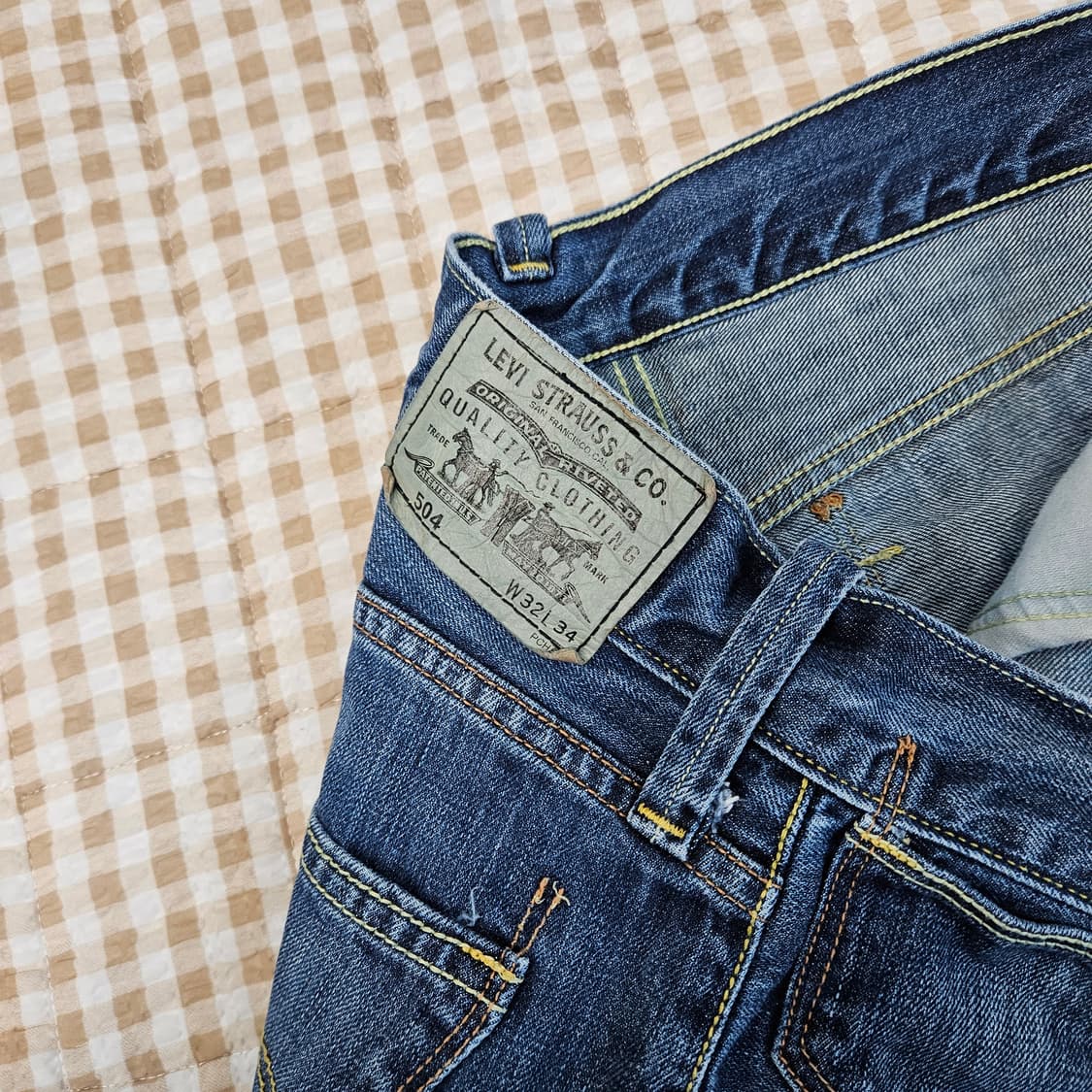 리바이스 504 데님 청바지 남자32 상품이미지2