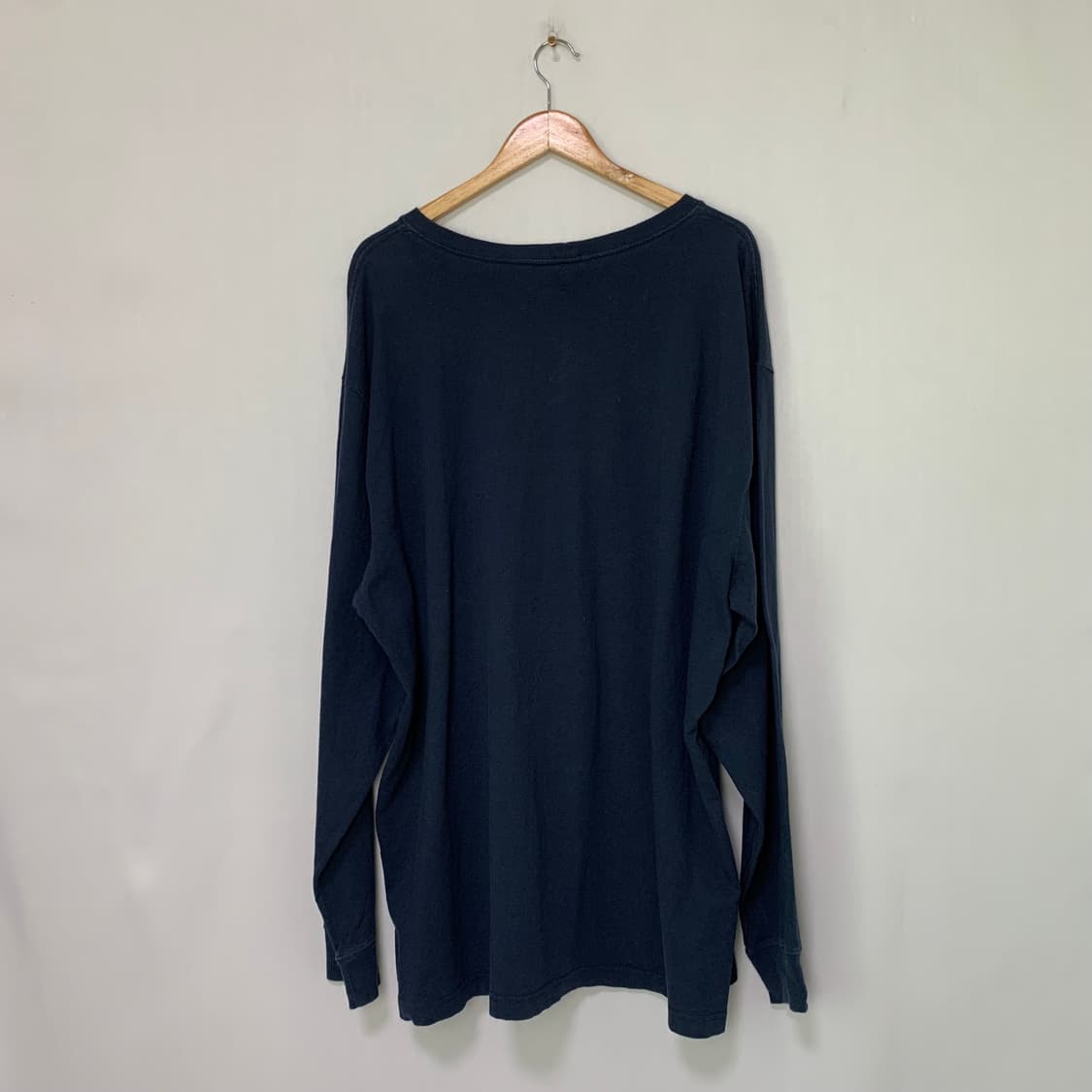 칼하트 루즈핏 레터링 롱슬리브 네이비 2XL 오버사이즈 빈티지 긴팔티셔츠 상품이미지8