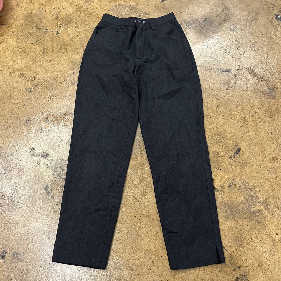 [정품] 버버리 블랙 바지 팬츠 b10 상품이미지2