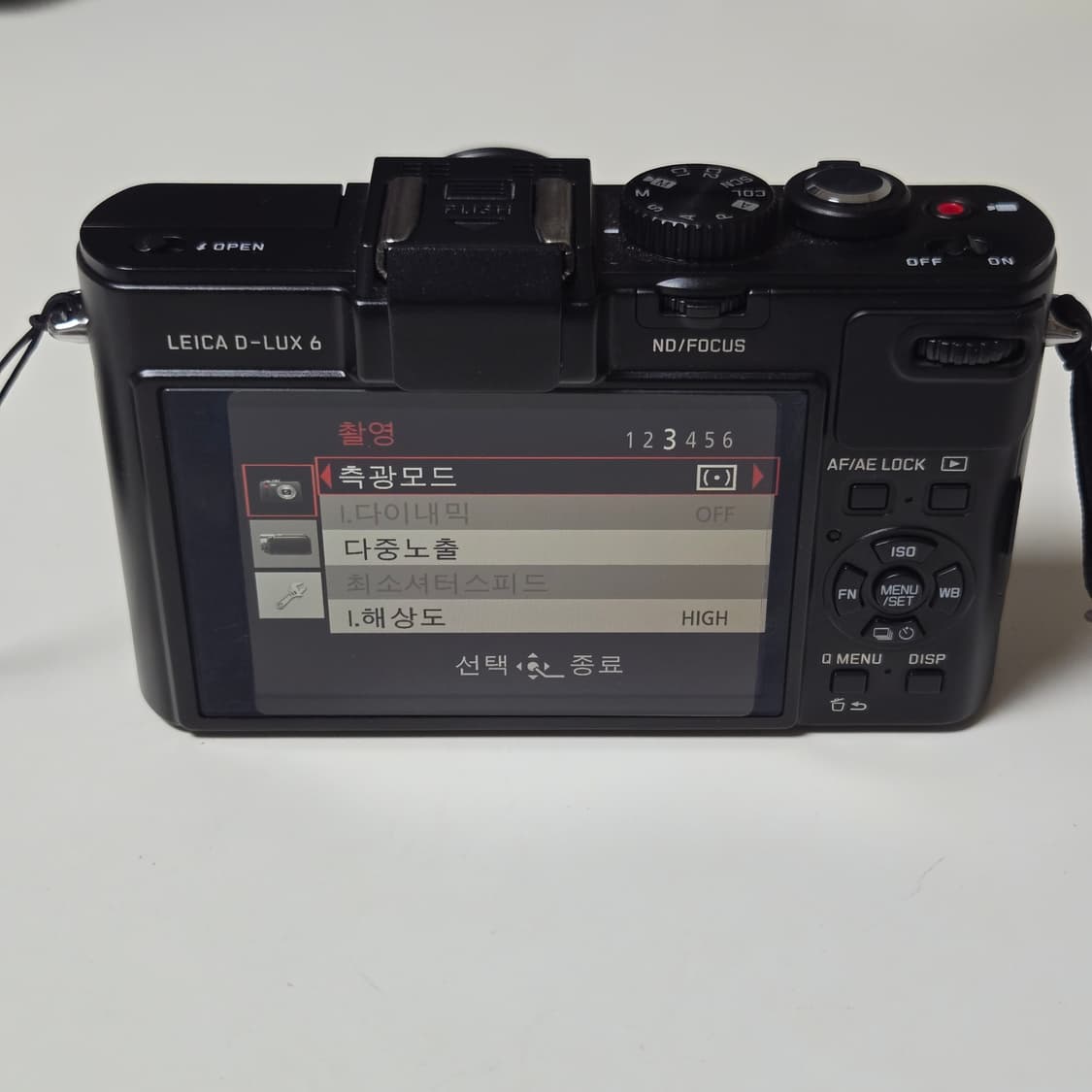 라이카 D-LUX 6 블랙 카메라  상품이미지6