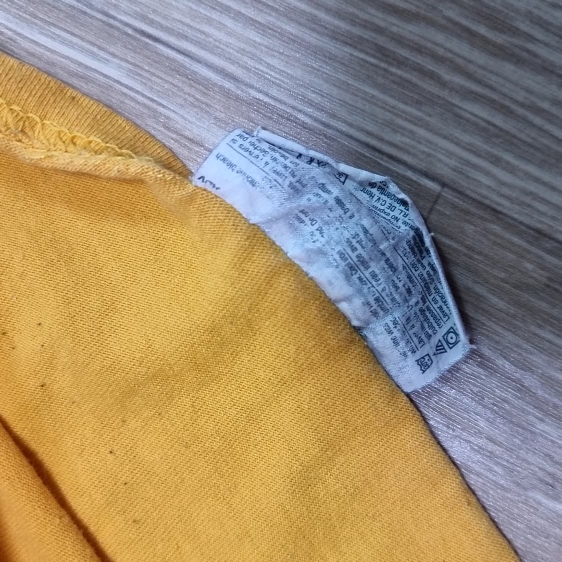 챔피온 빈티지 머스타드 반팔 티셔츠(xl) 상품이미지4