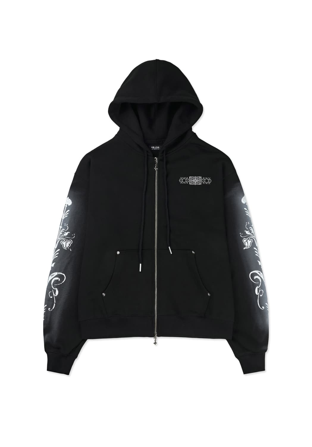 스모그 모티프 집업 후디 / 리미티드 상품이미지1