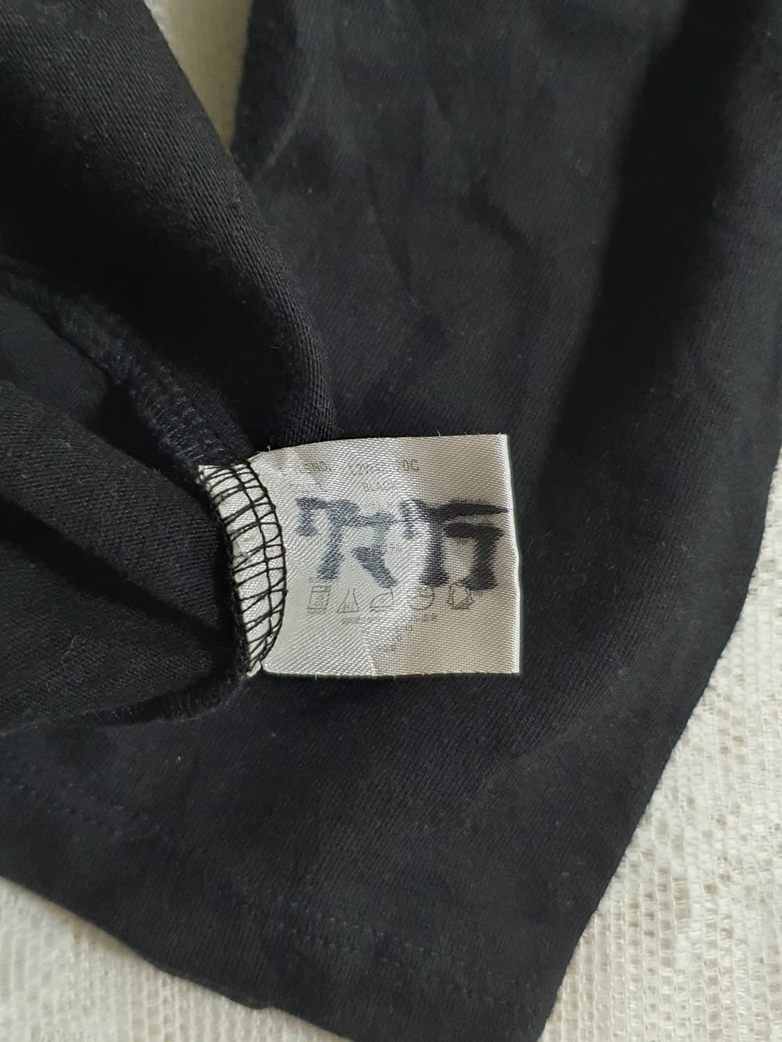 [일본빈티지] 너드모리 블랙 도트 레이스 긴팔 티셔츠 상품이미지7