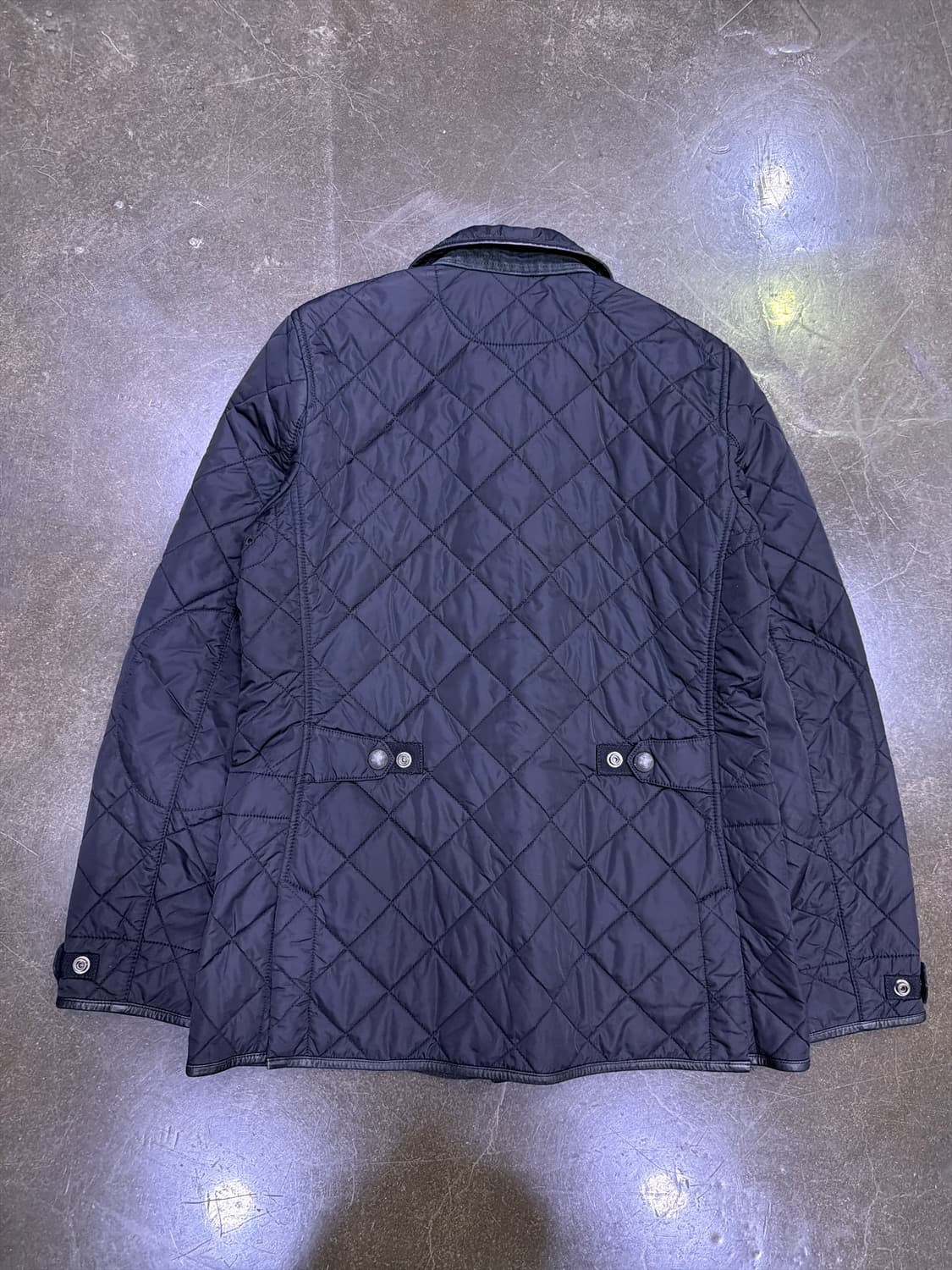 폴로 랄프로렌 클래식 퀼팅자켓 블랙 M 상품이미지2