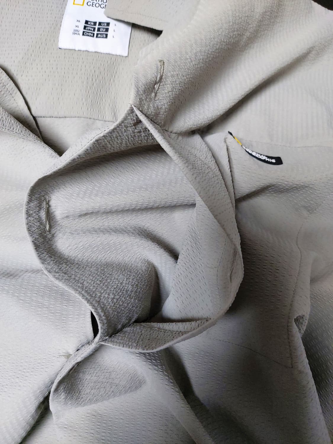 내셔널지오그래픽 남성 시어서커 반팔 셔츠(XL)

 상품이미지6