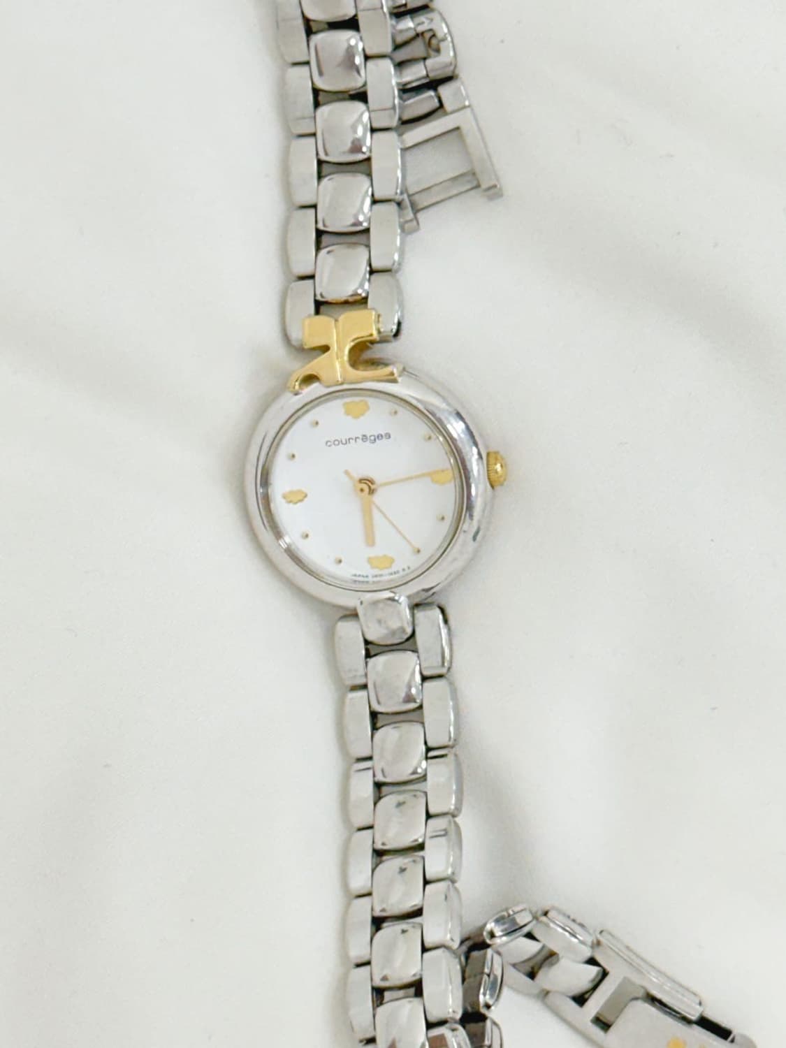 courreges / 꾸레쥬 골드 로고 체인 시계  상품이미지6