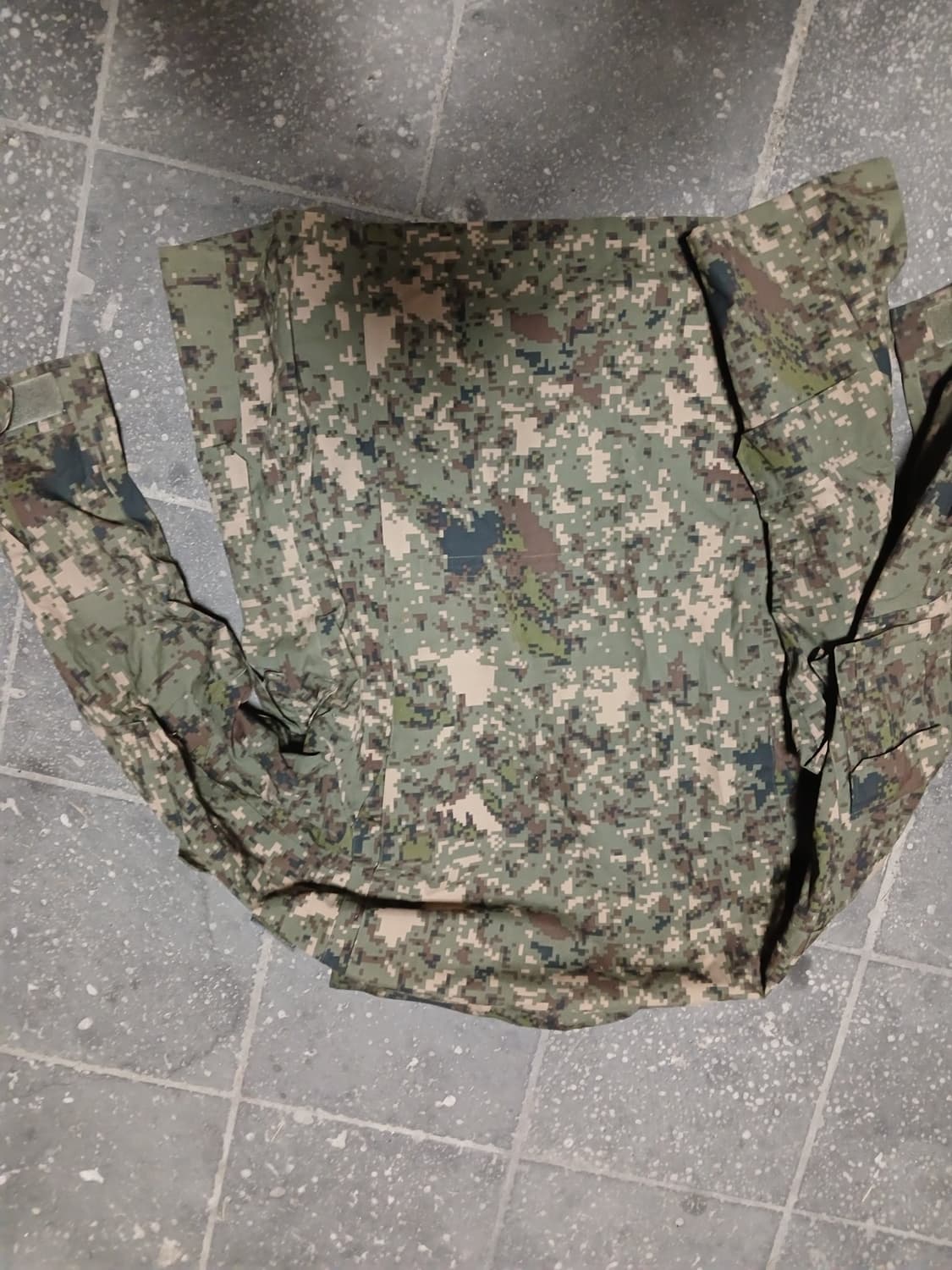 낚시 비박 캠핑, 밀리터리 야상 점퍼 상품이미지2