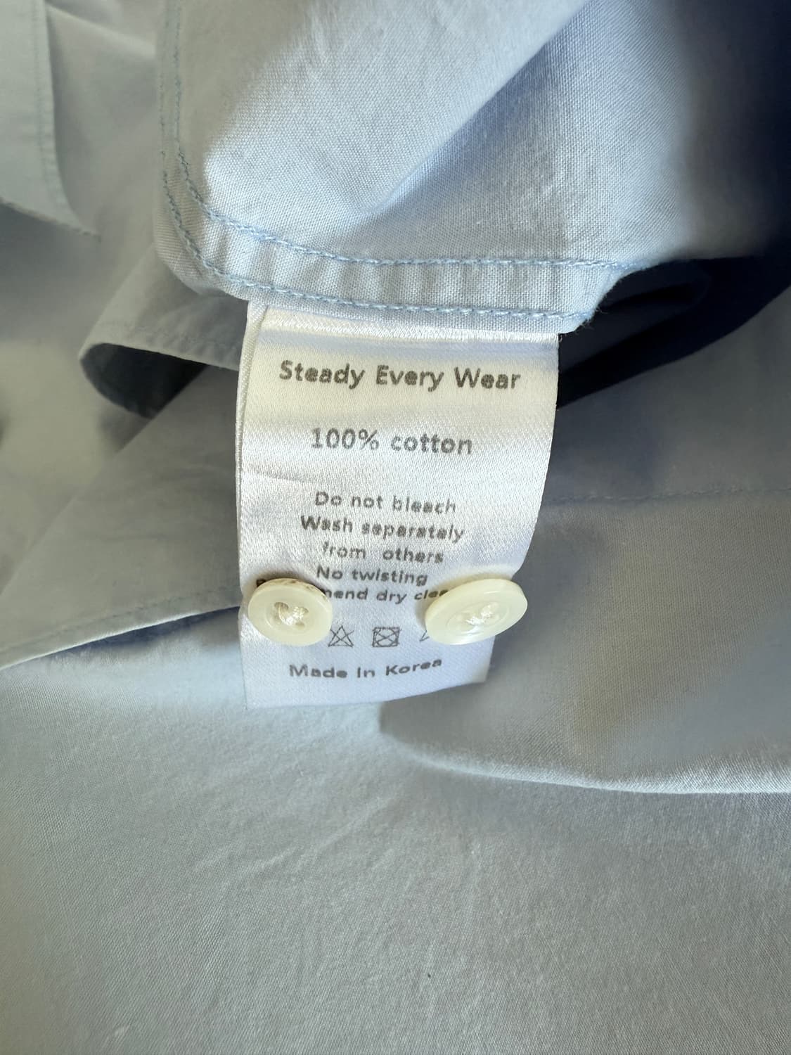 스테디에브리웨어(Steady Every Wear) 코튼 셔츠 상품이미지8