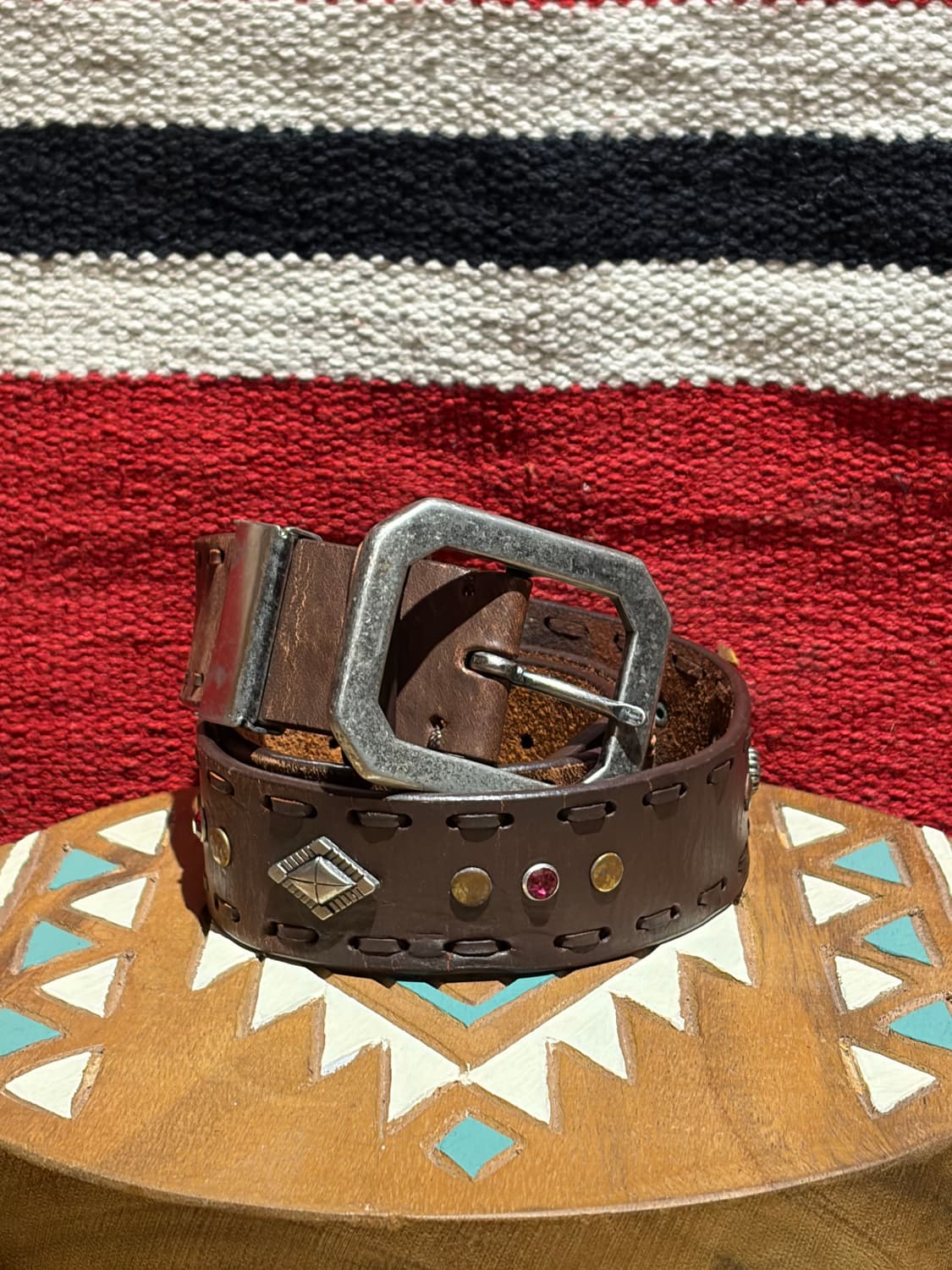 Western garisson belt / 커스텀 웨스턴 개리슨 벨트 상품이미지1