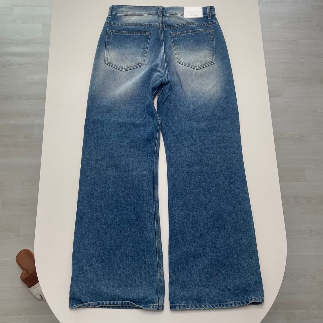 브랜디드 와이드 진 팬츠 (사이즈 32) 상품이미지2