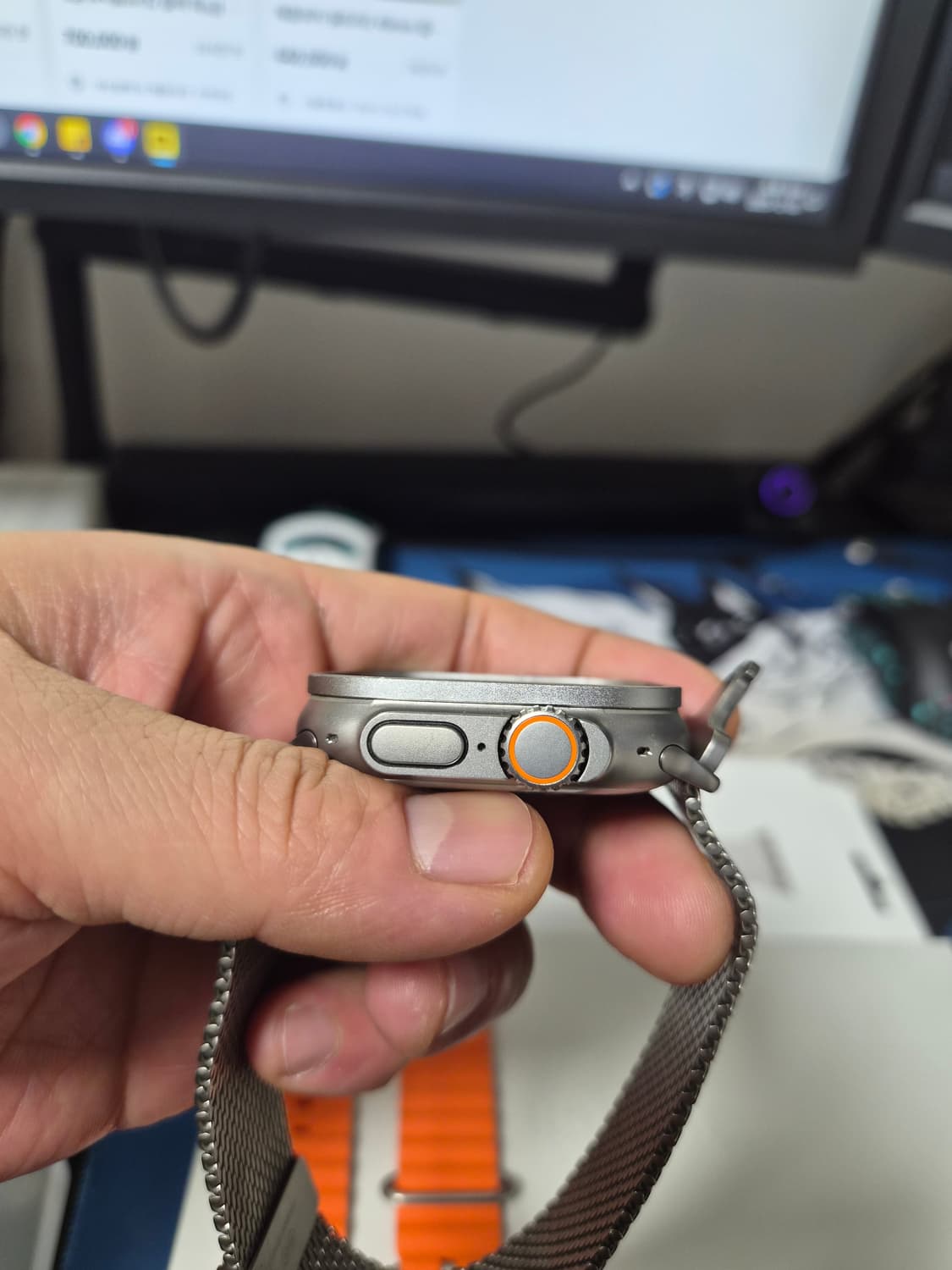 애플워치 울트리2 + 티타늄스트랩 미디움 상품이미지5