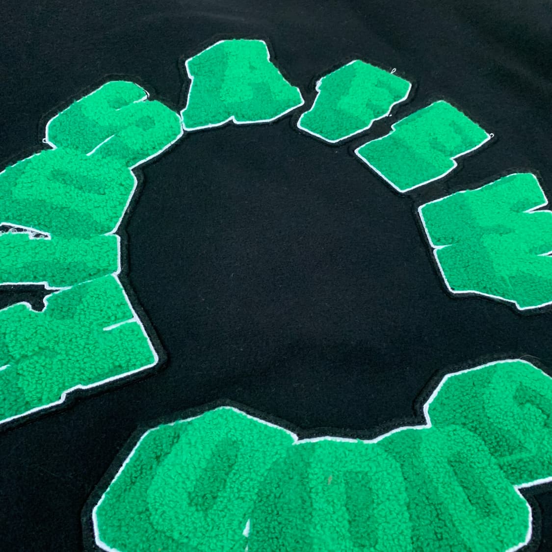 M)a few good kids 3d패치 바시티 자켓 상품이미지4