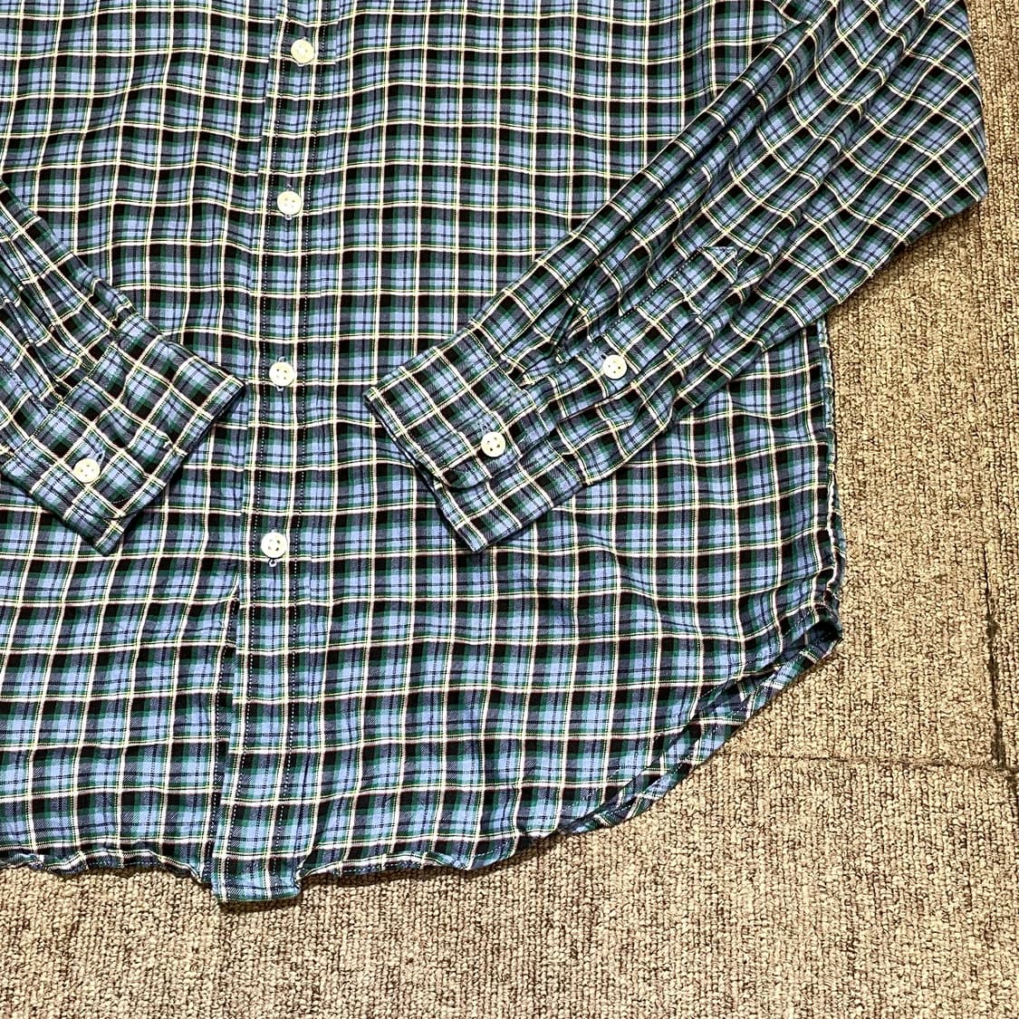 (L) POLO 폴로 랄프로렌 체크 셔츠  상품이미지4