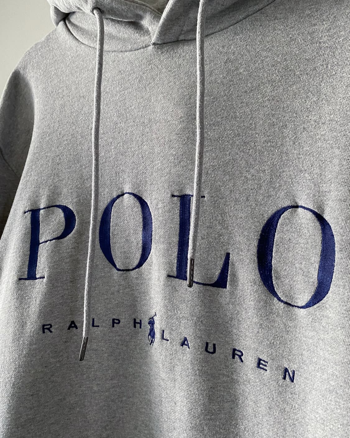 폴로 랄프로렌 자수 로고 후드티 상품이미지5