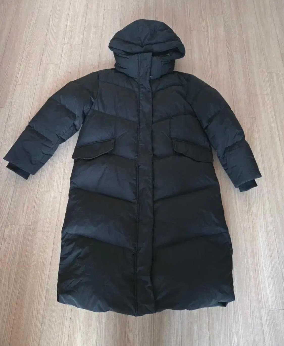 지오다노 오리털 롱패딩  상품이미지1