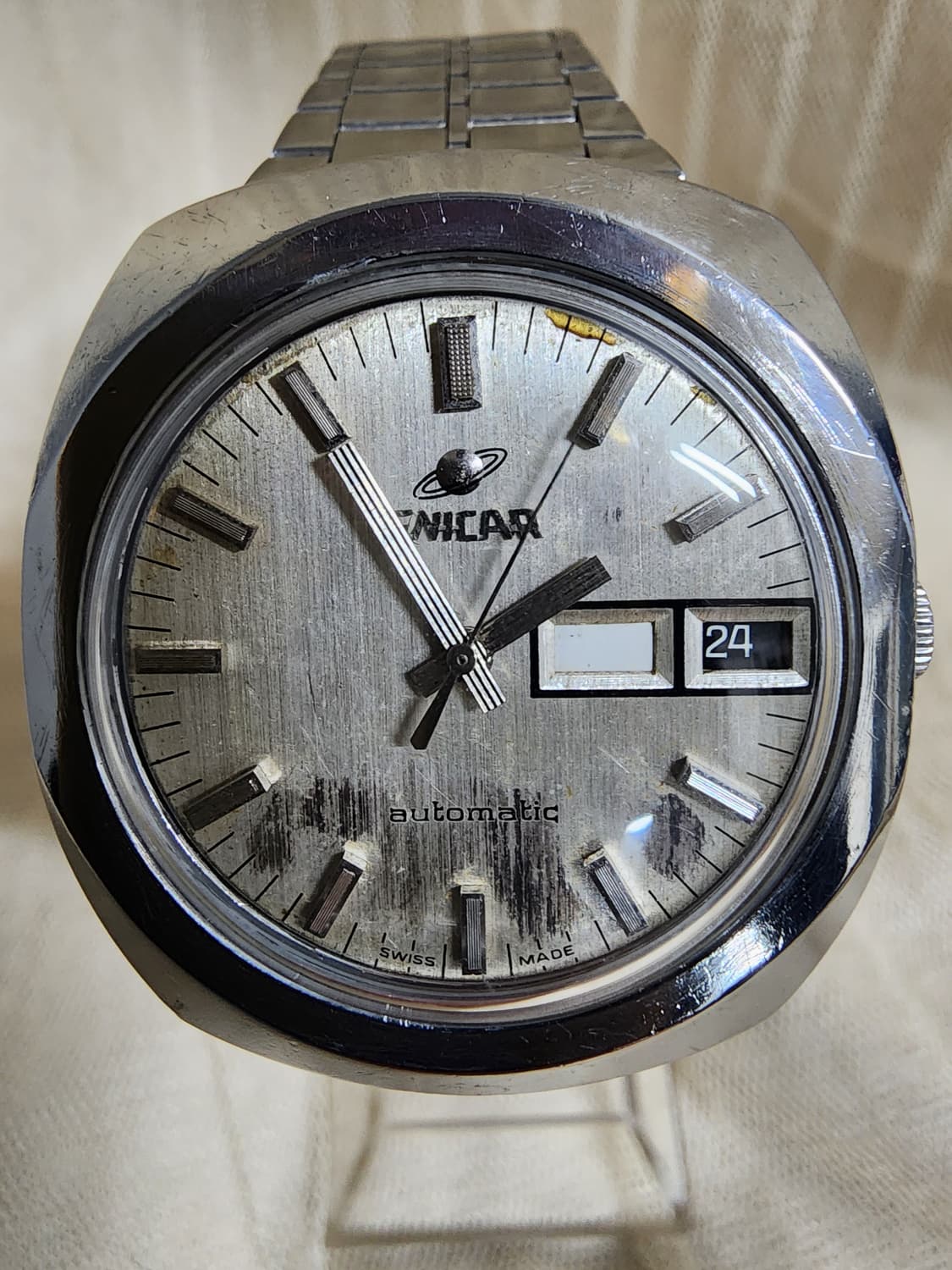 70's ENICAR 에니카 오토매틱 빈티지 시계 상품이미지5