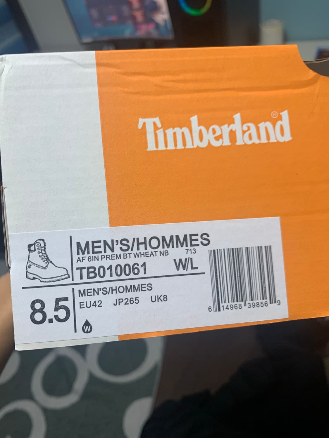 팀버랜드 6인치 부츠 옐로우 260 상품이미지5