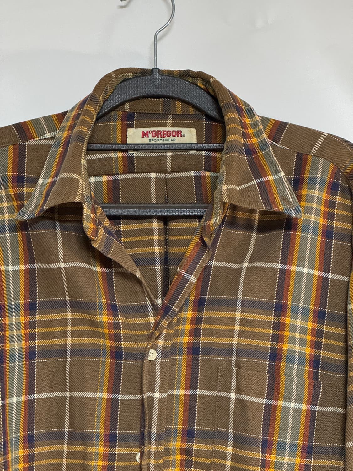 McGregor 남성 체크 셔츠 100-105  상품이미지2