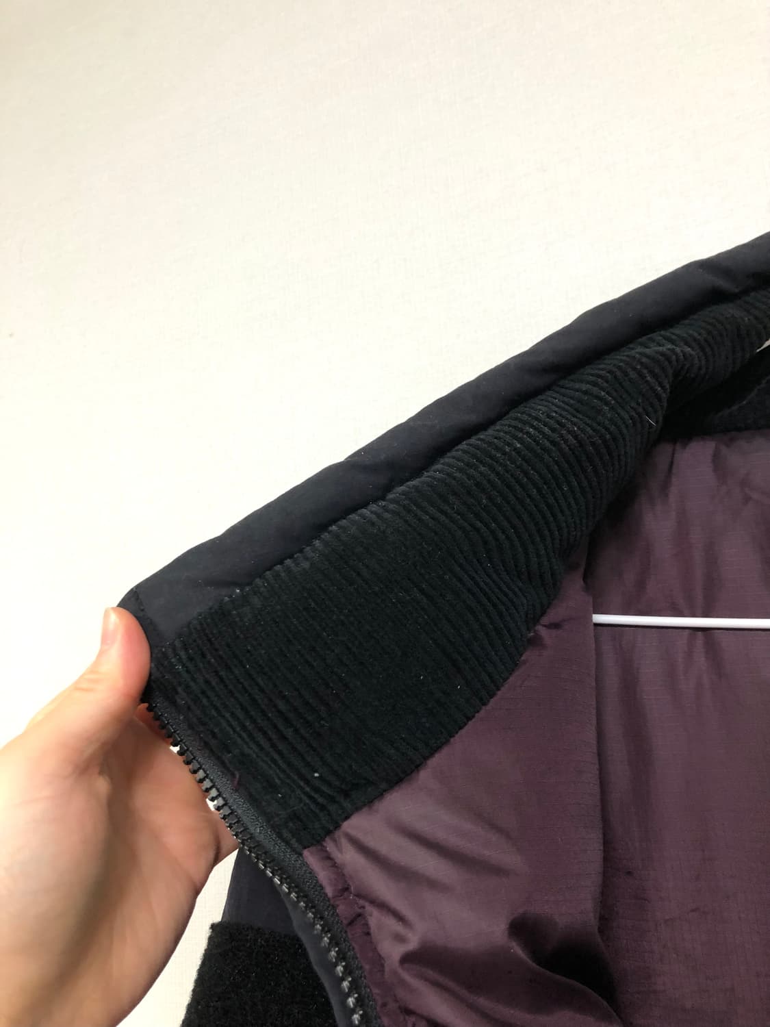 스웰맙 남성 700필 빵빵한 택티컬 오버핏 구스다운 숏패딩 _ 블랙 상품이미지7