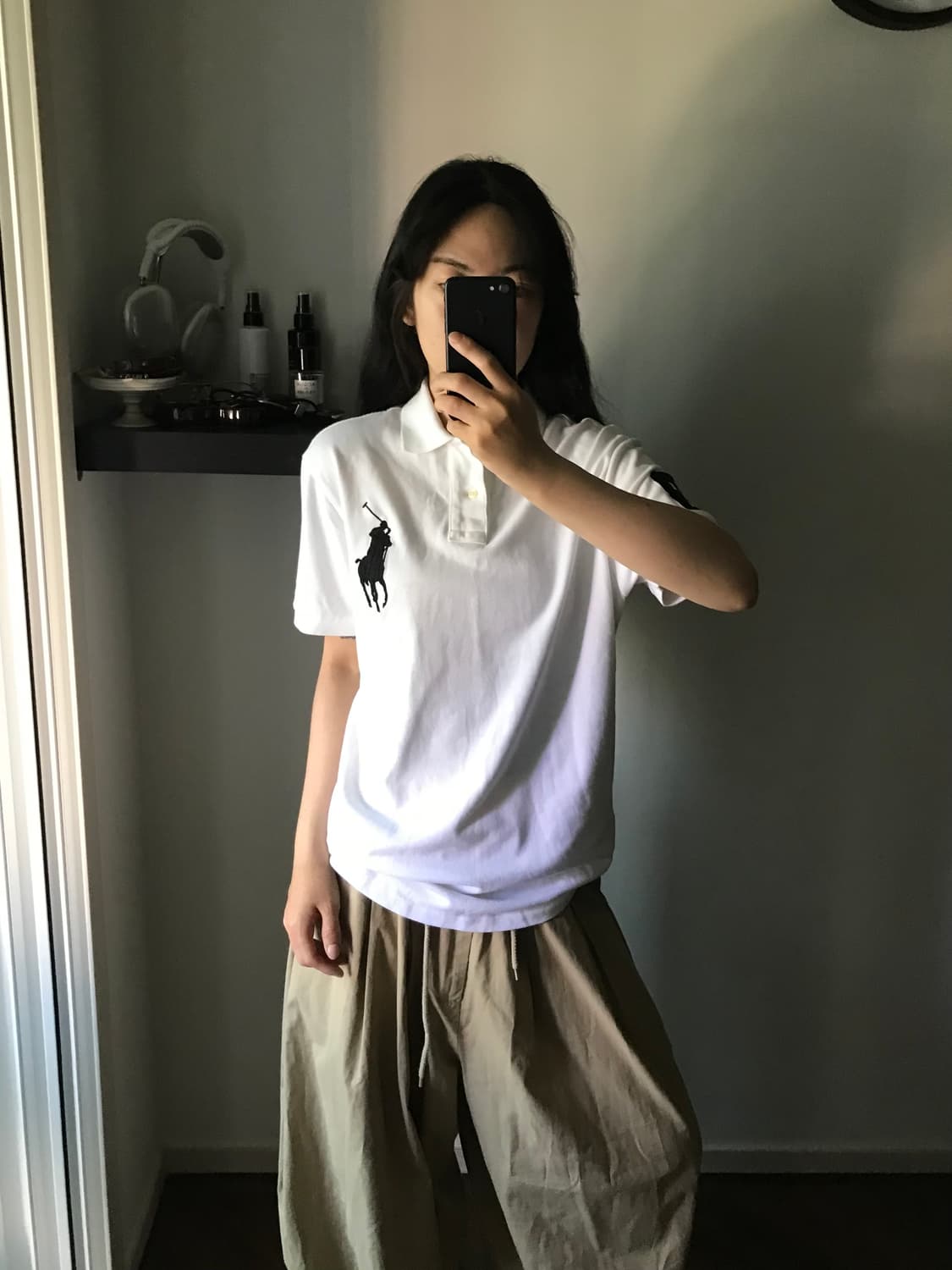 폴로 랄프로렌 빅 포니 화이트 카라티 상품이미지2