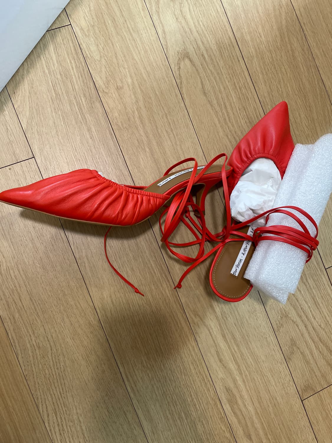 & other stories Red Orange heel 상품이미지3