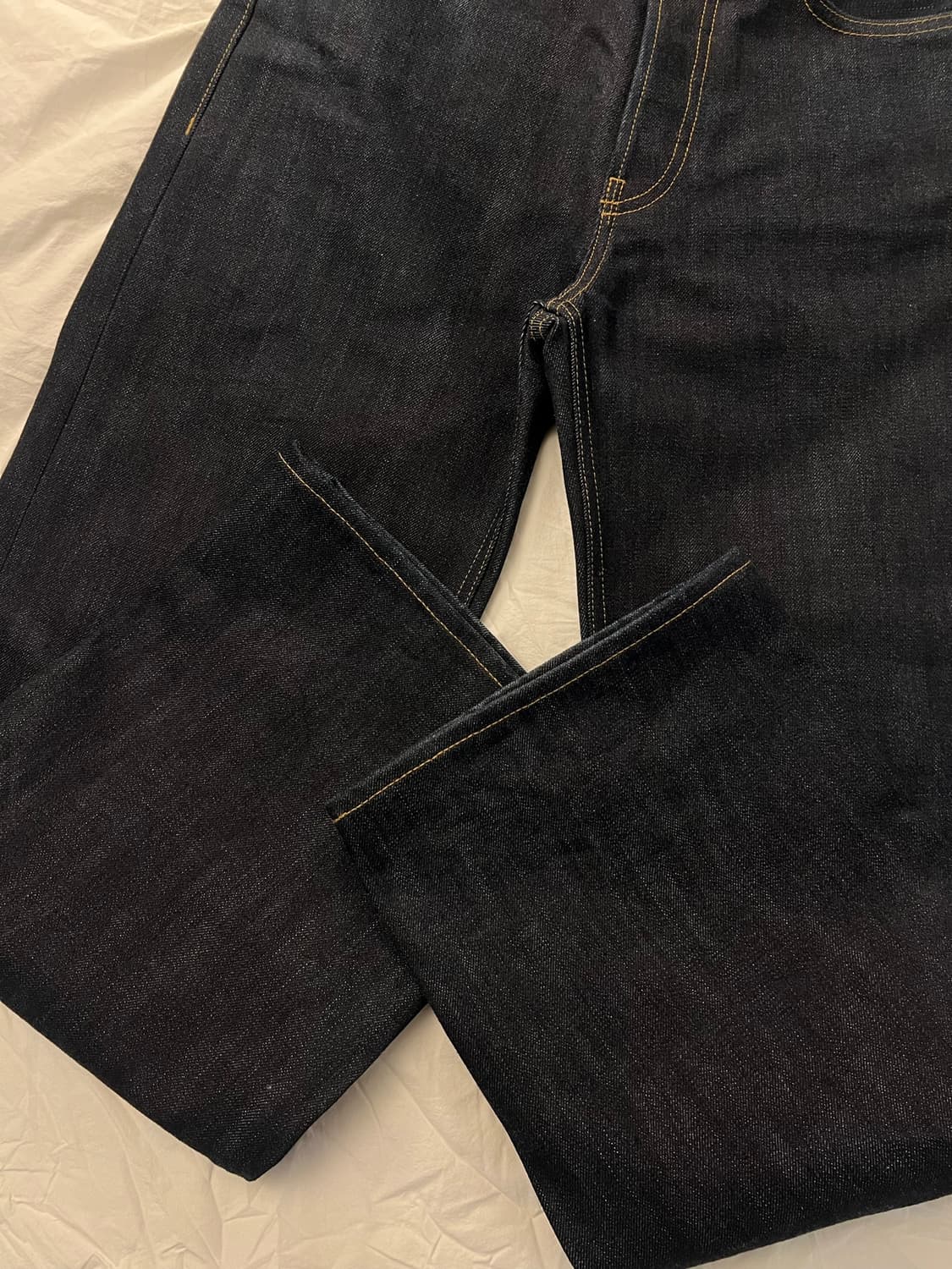 yuremane 18oz 셀비지 데님 / 2사이즈 (32) / 인디고 상품이미지7