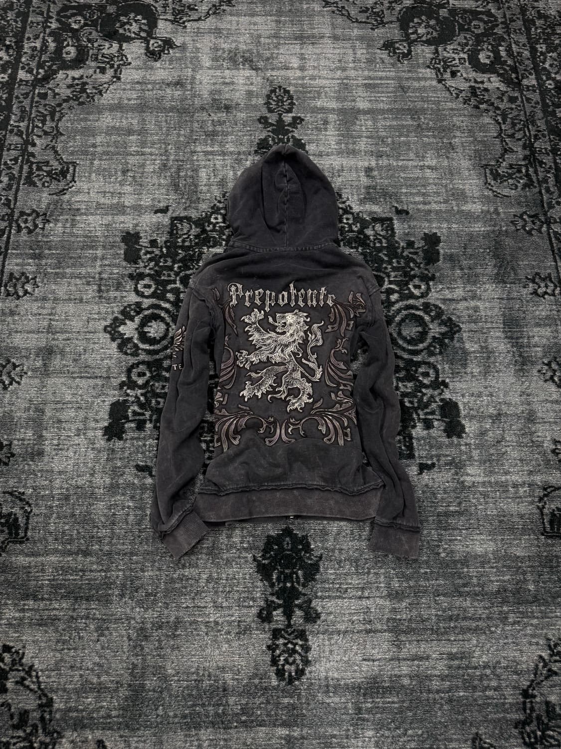 Prepotente 00s y2k washing hoodie 상품이미지6