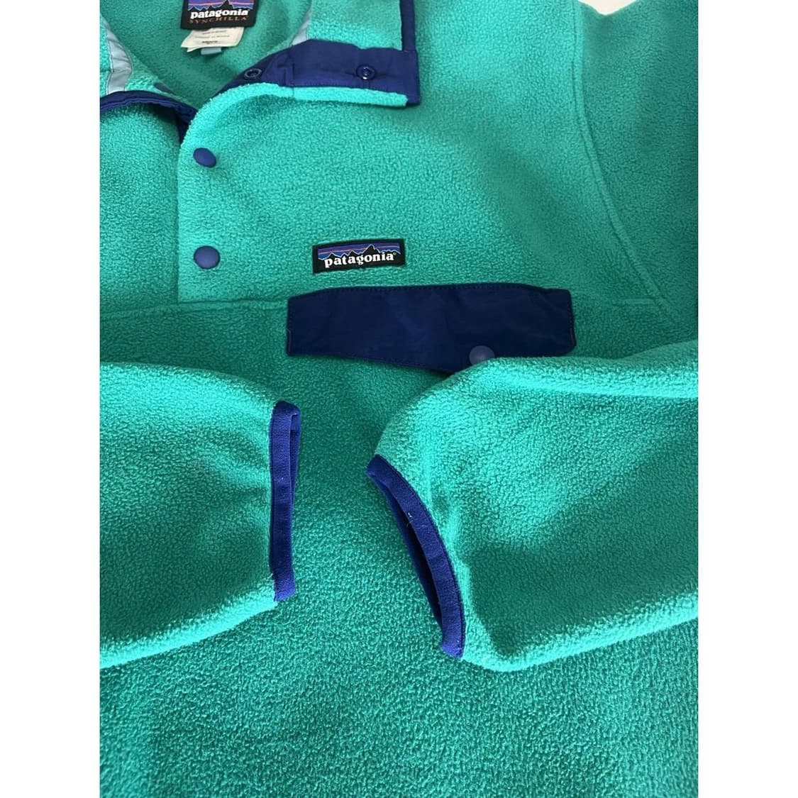 파타고니아 신칠라 스냅-T 그레이/네이비 상품이미지2