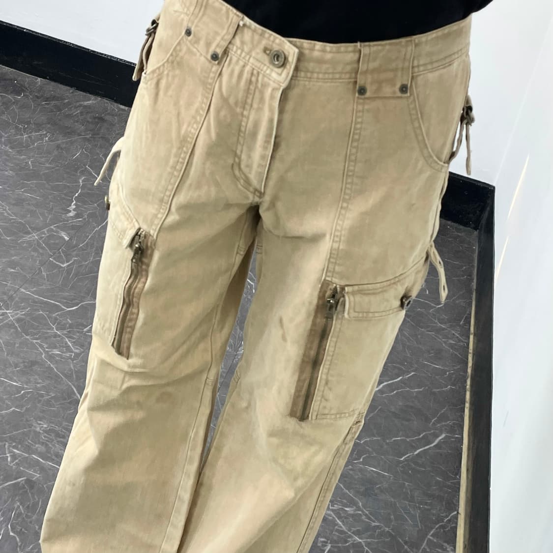 32in N1PPER 테크니컬 와이드 카고 팬츠 상품이미지3