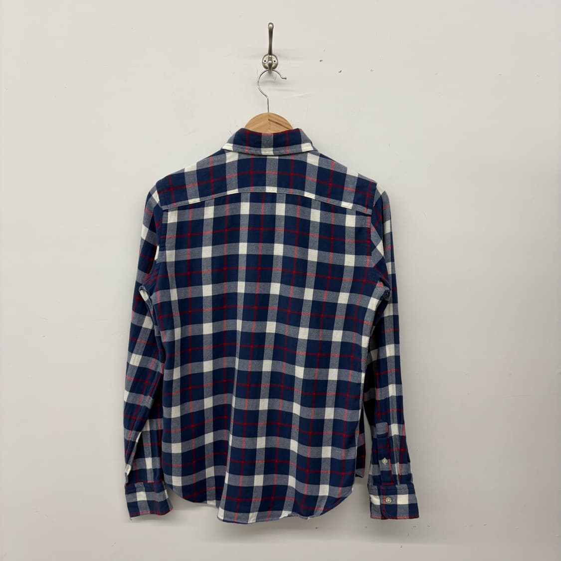 폴로 랄프로렌 체크 남방 셔츠 네이비 남s 상품이미지4