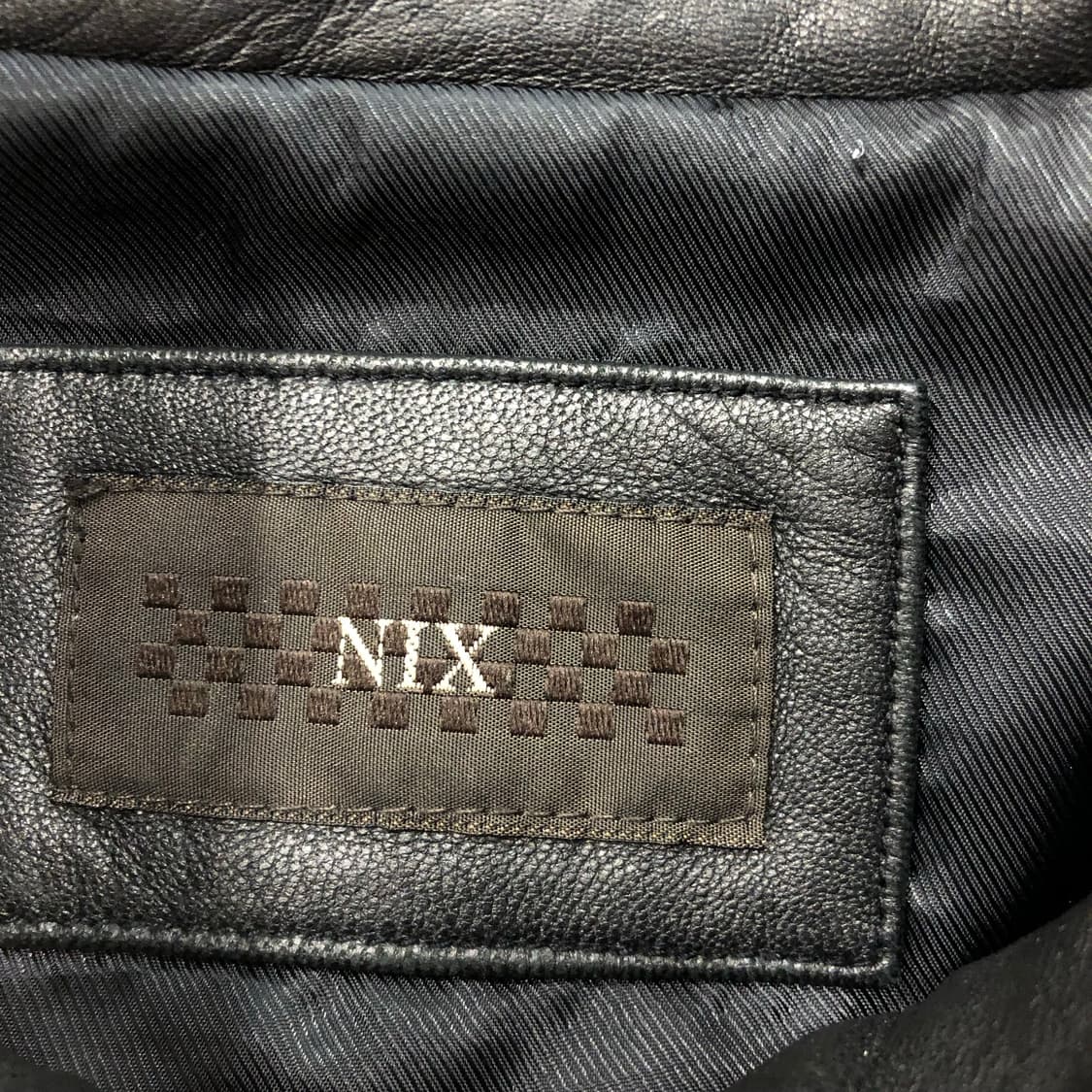 닉스 양가죽 집업 레더 가죽 자켓 상품이미지5