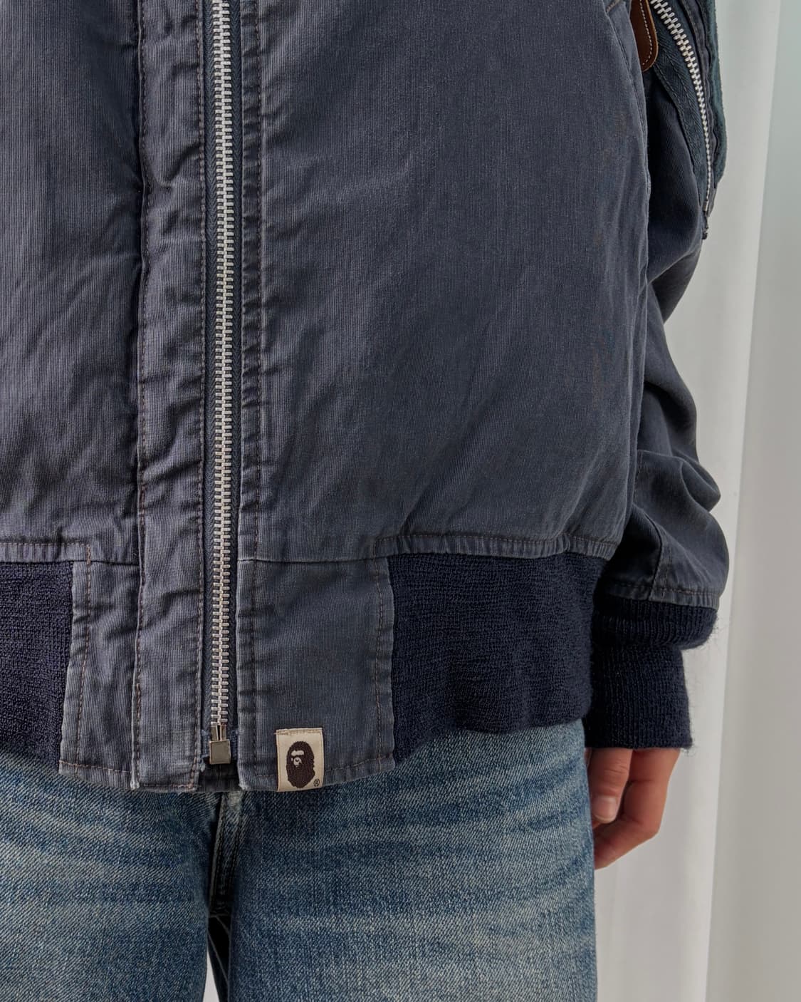 [M]베이프 BAPE B-15A 코튼 플라이트 자켓 상품이미지4