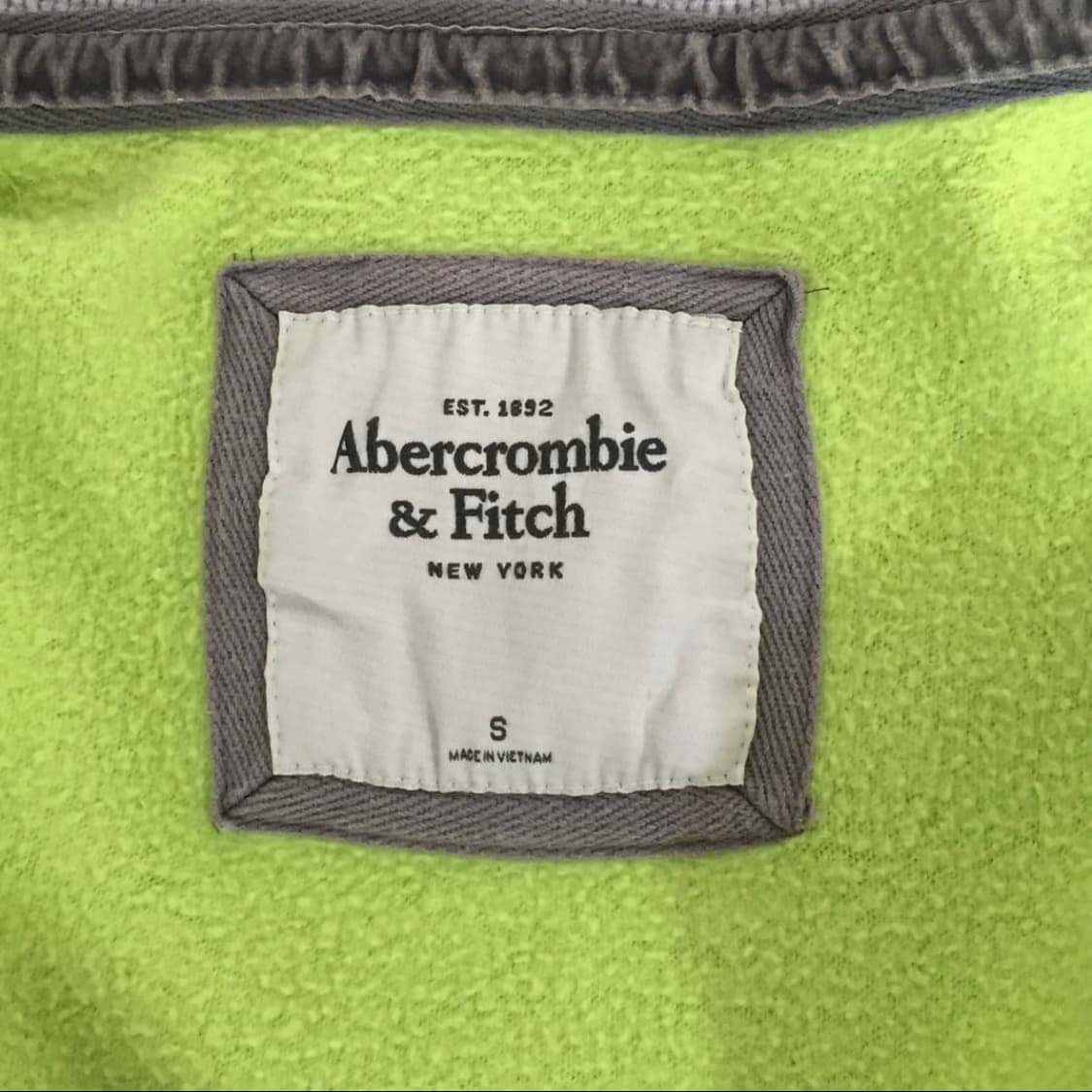 Abercrombie 아베크롬비 네오 그린 후드집업 상품이미지4