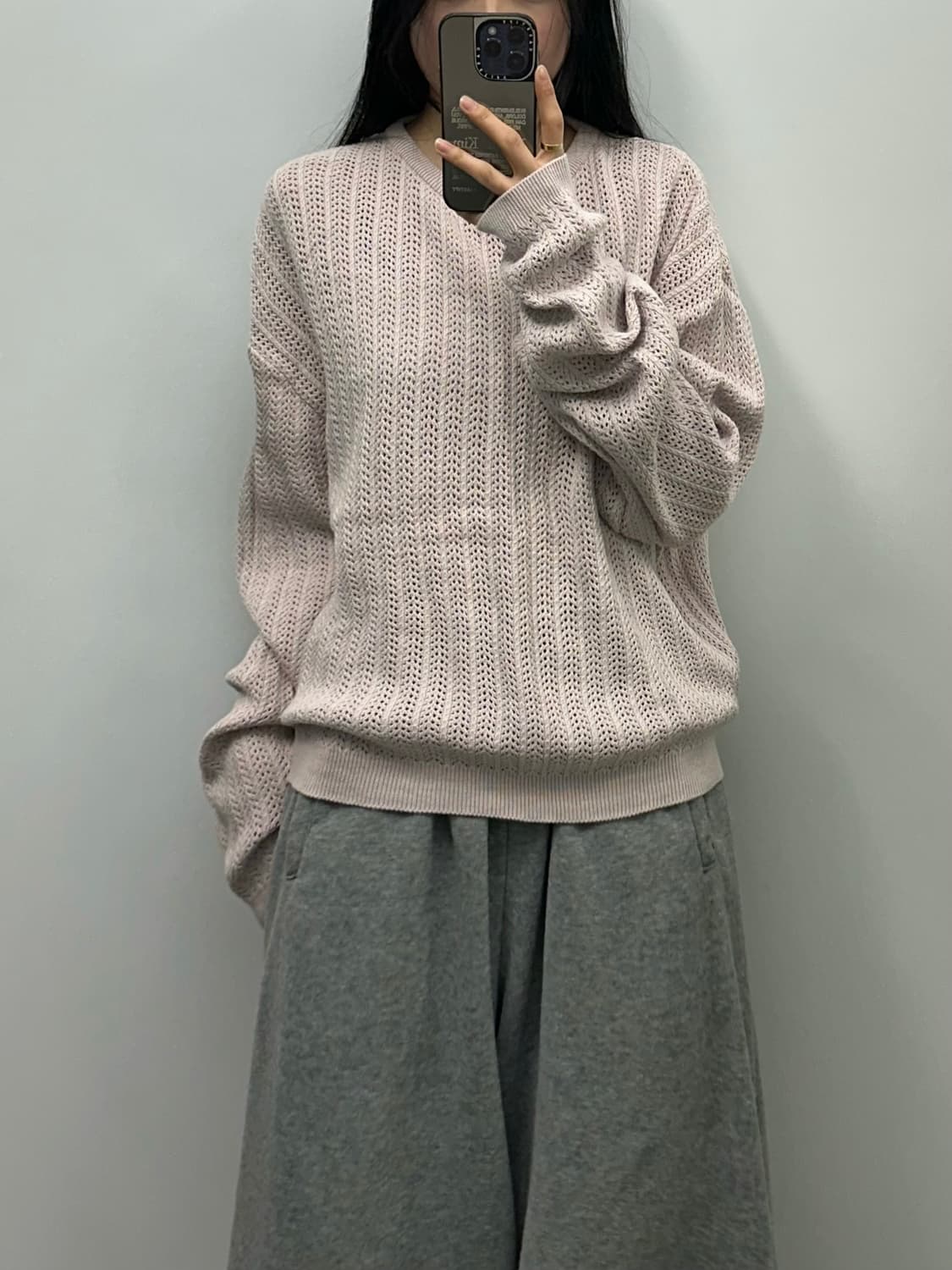 Satur 세터 이비자 메시드 니트 상품이미지1