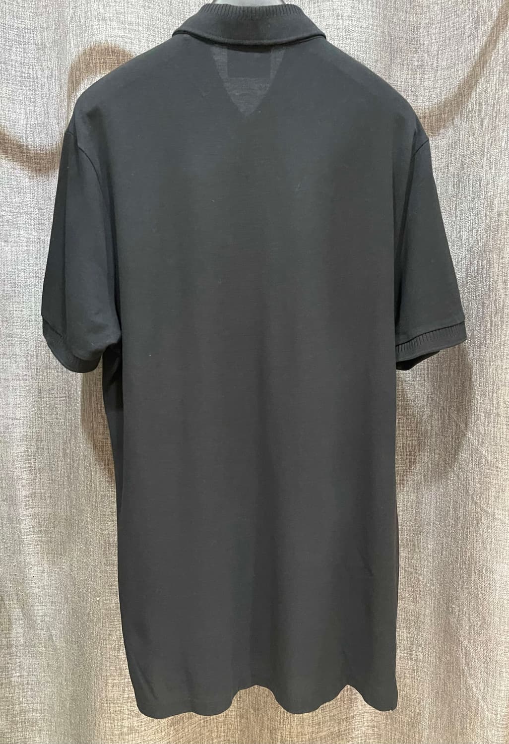 HUGO 휴고/레드 패치 슬림핏 피케 폴로 셔츠 (블랙) 상품이미지3