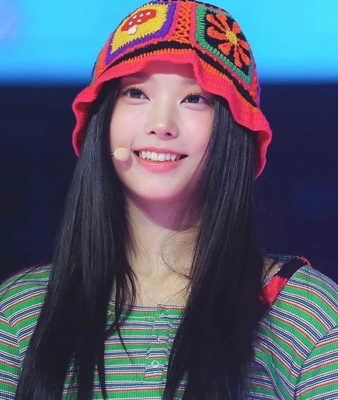 (새상품)히스테릭 글래머 니트 버킷햇 블랙 상품이미지1