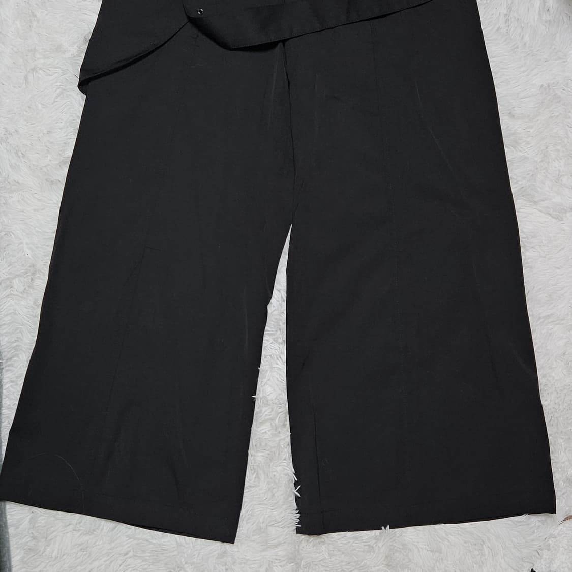 트리밍버드 Belted Layered Wrap Pants BLACK 상품이미지5