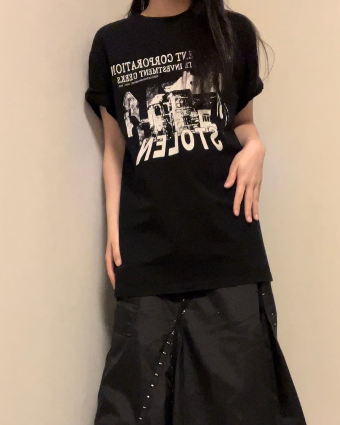 THE COLDEST MOMENT printing T-shirt 상품이미지4