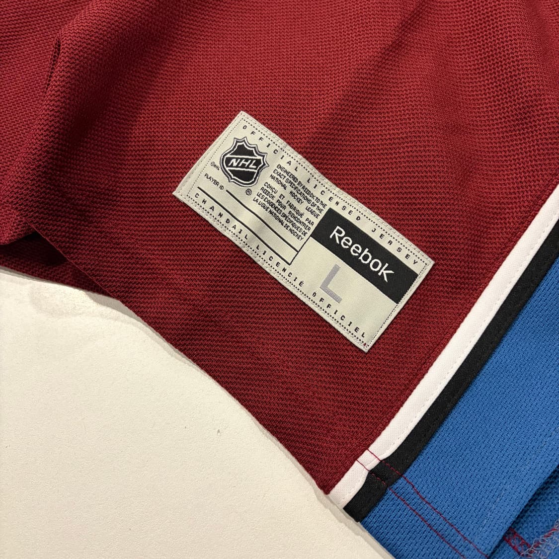 [L] 리복 NHL 올드스쿨 SAKIC 콜로라도 애벌랜치 져지 D85 상품이미지6