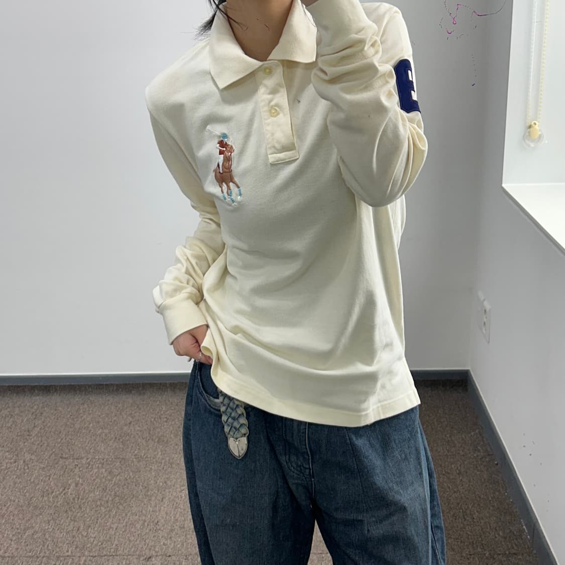 Polo 폴로 멀티 빅포니 라이트 옐로우 카라티 상품이미지2