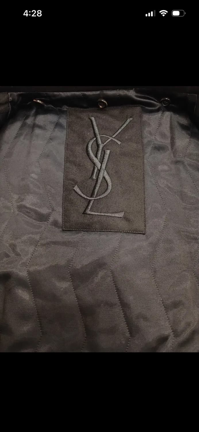 YSL rive gauche 2WAY WOOL BOMBER JACKET 상품이미지8