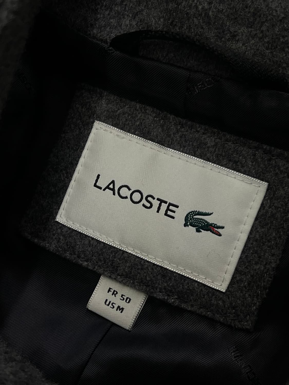 라코스테 프리미엄 울 자켓 처분  상품이미지3