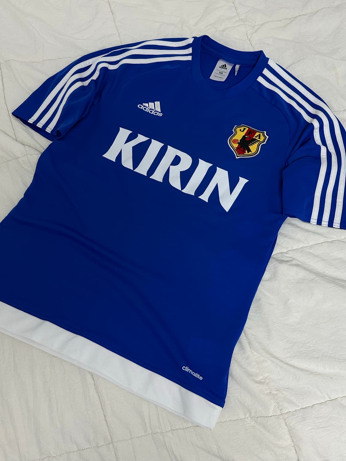 아디다스 JFA 일본 국대 기린맥주 반팔 유니폼 미디움 상품이미지1