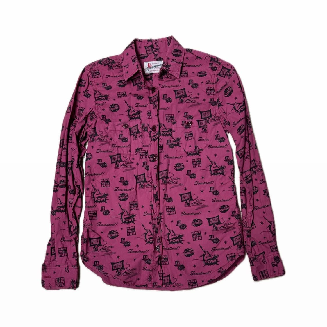 히스테릭 글래머 로고플레이 셔츠 상품이미지1