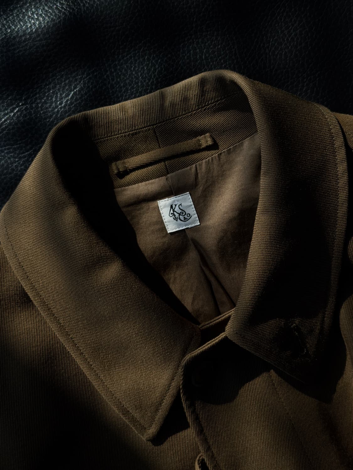 캡틴선샤인 워커코트 카키브라운 상품이미지2