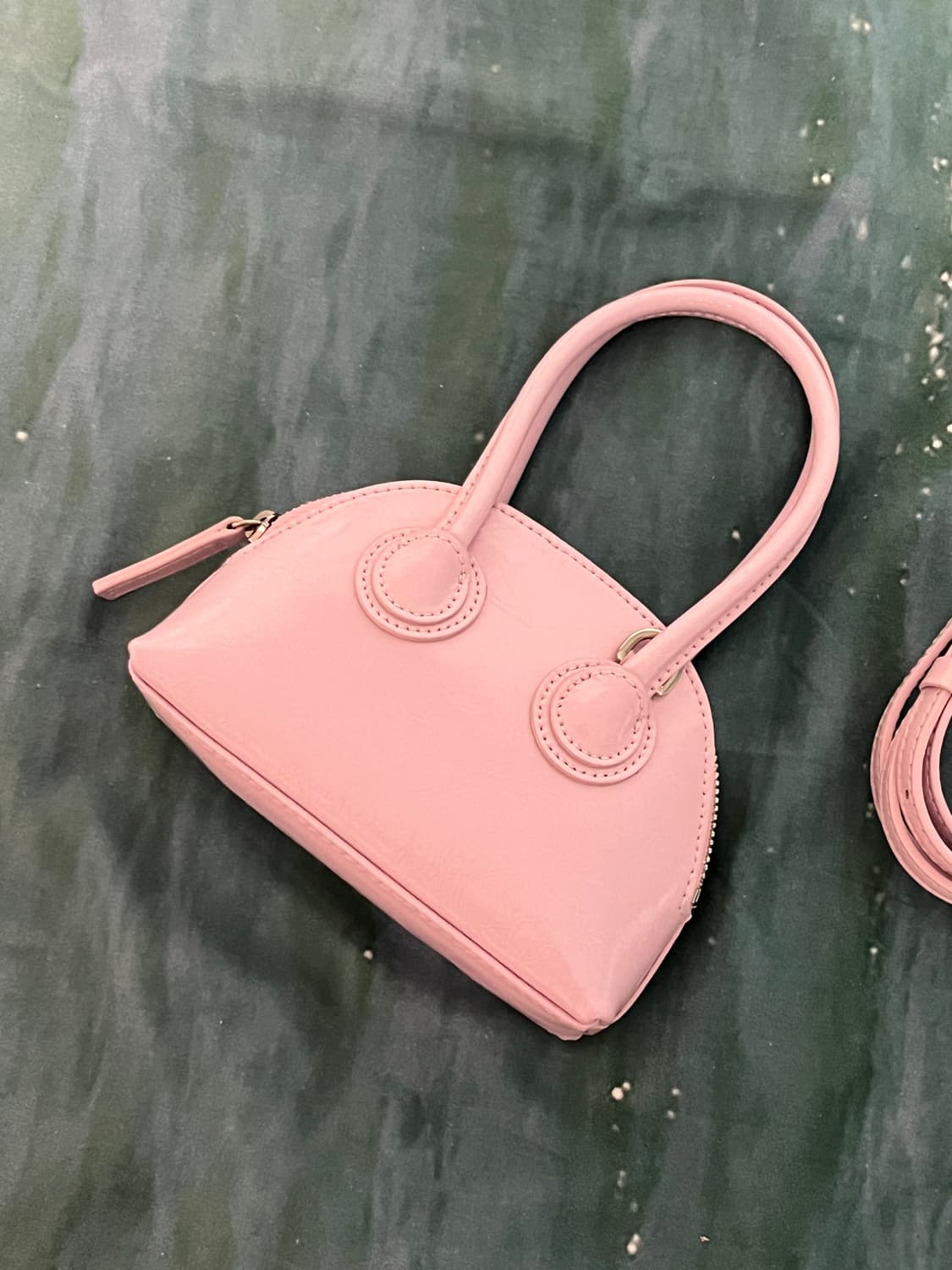 마지셔우드 베셋미니 핑크 크링클 마이크로스 백  상품이미지3