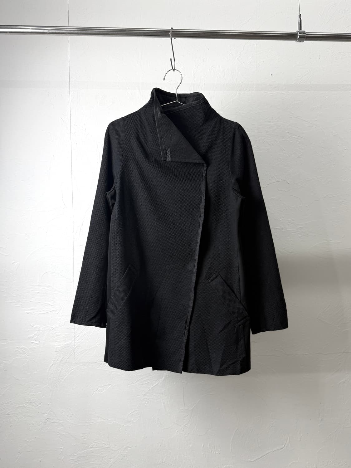 히로코 비스 믹스드 비대칭 자켓 상품이미지1